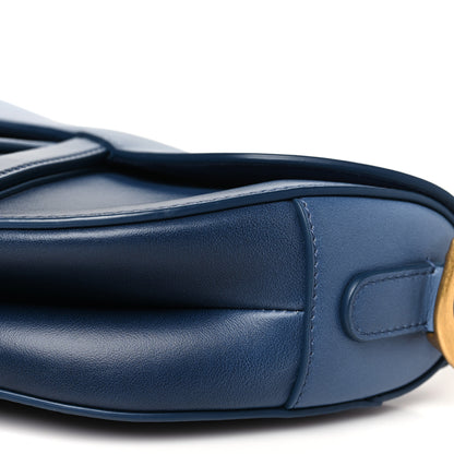 Christian Dior Calfskin Gradient Saddle Bag Indigo Blue 10 of 10