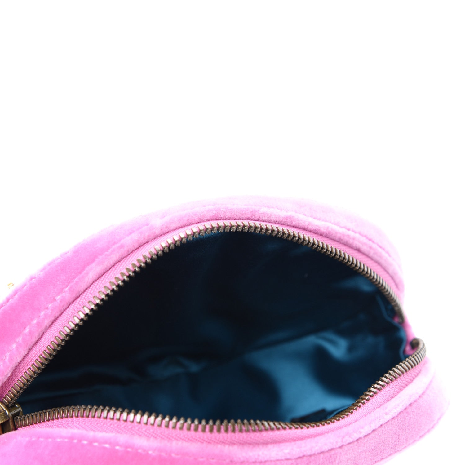 Gucci Velvet Matelasse Marquise Crystals GG Marmont Belt Bag 95 38 Malva 5 of 11
