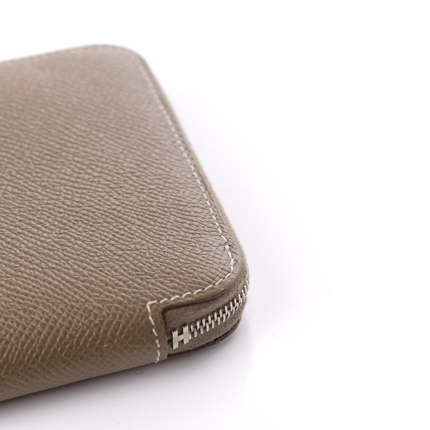 Hermes Epsom Silk'in Wallet Etoupe 7 of 9