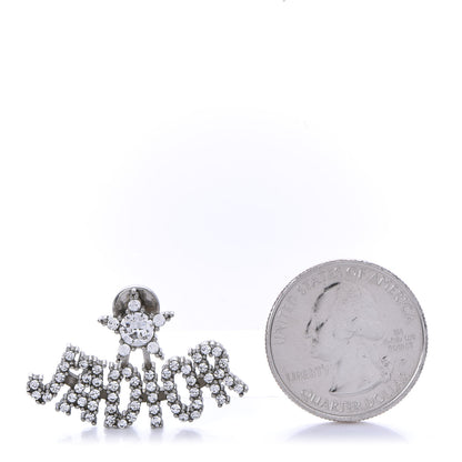 Christian Dior Palladium Crystal J'adior Earring 2 of 5