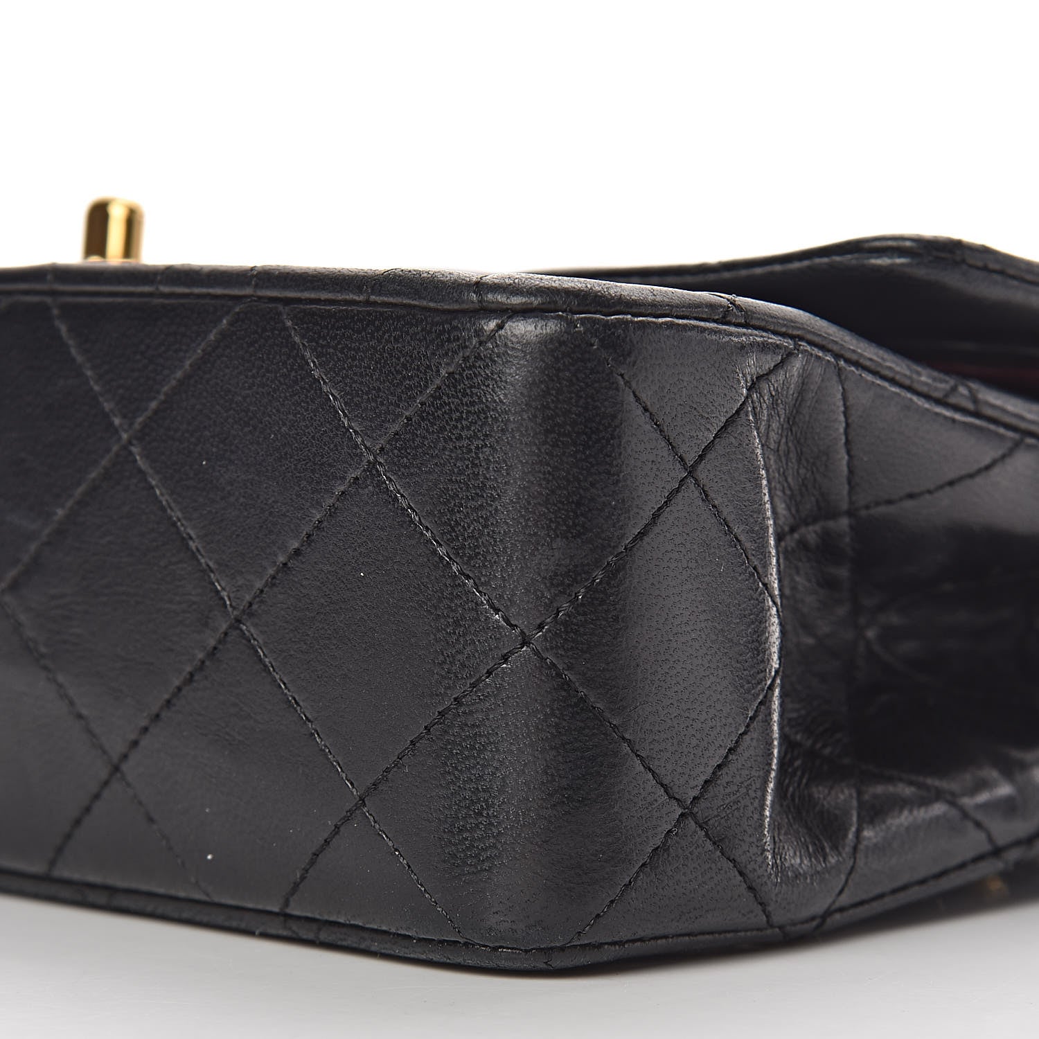Chanel Lambskin Quilted Small Double Flap Black 10 of 23