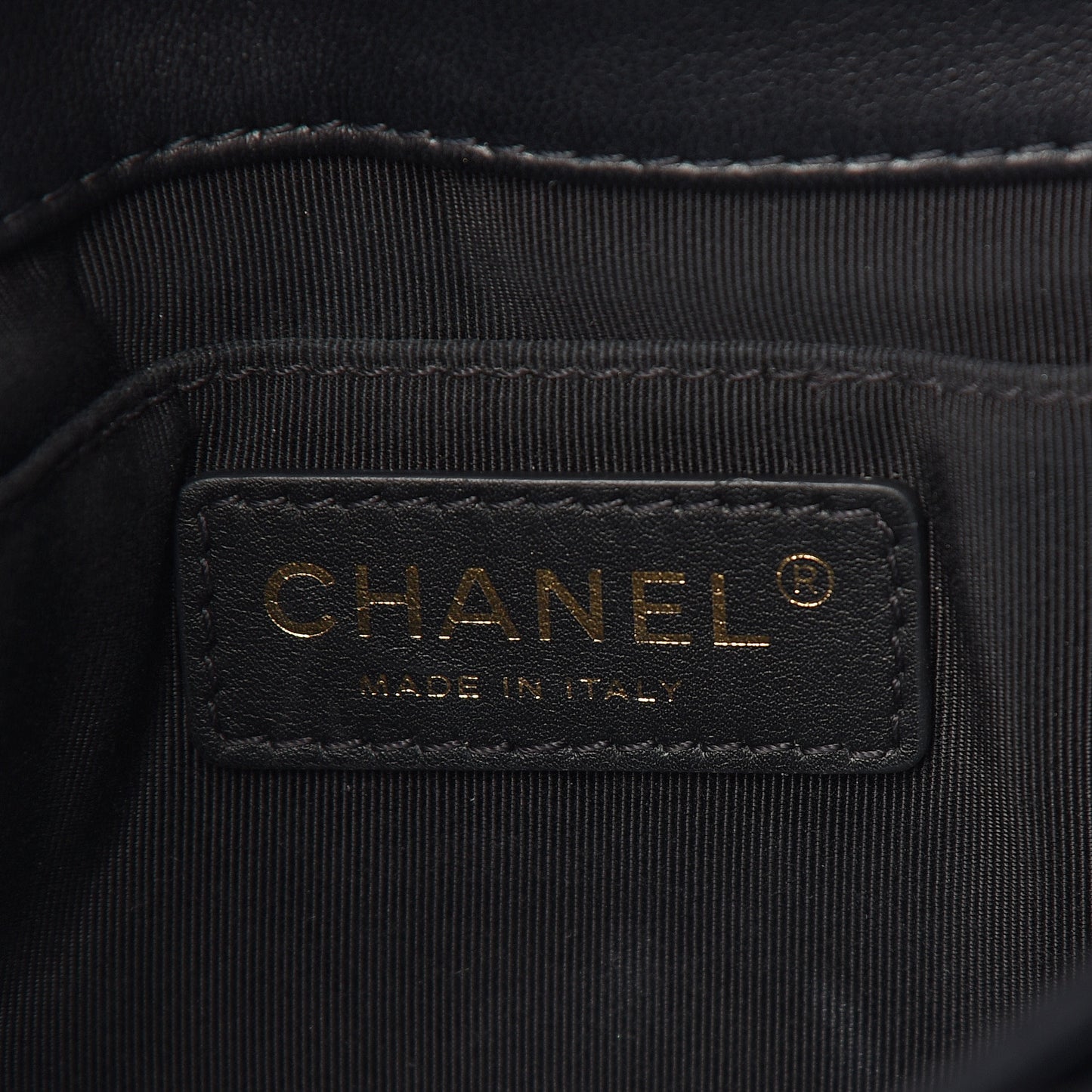 Lambskin Quilted Fold Up Again Clutch Black