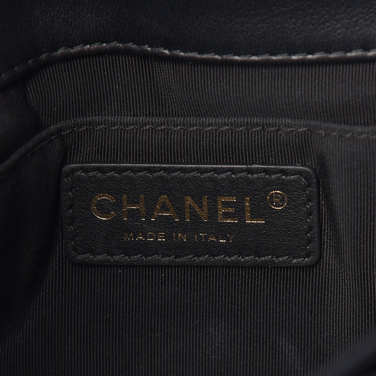 Chanel Lambskin Quilted Fold Up Again Clutch Black 6 of 18