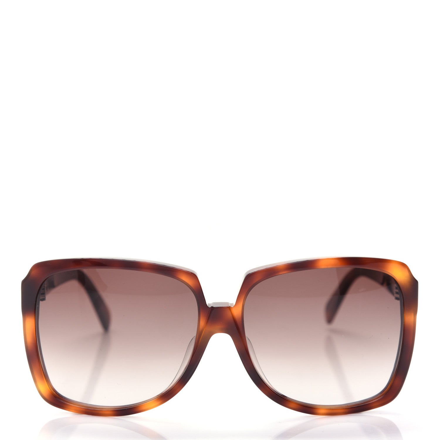 Celine Acetate Oversized Sunglasses CL40146F Havana 2 of 6