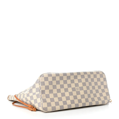 Louis Vuitton Damier Azur Neverfull MM 4 of 10