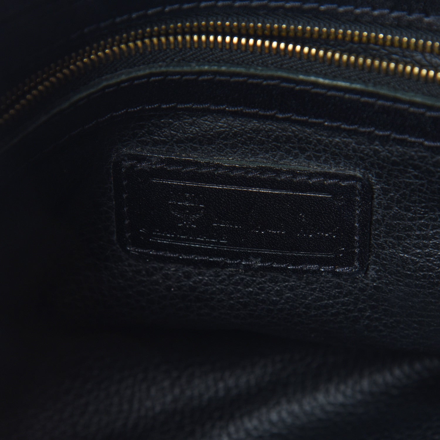 MCM Nylon Monogram Barrel Crossbody Bag Black 6 of 9