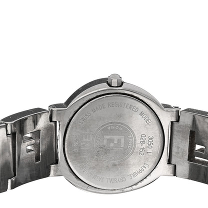 Fendi Stainless Steel 24mm 3050L Stella Quartz Watch Blue 4 of 4