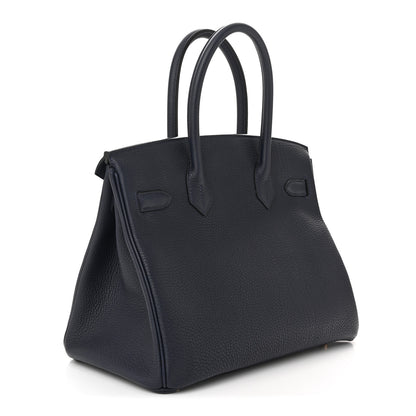 Hermes Togo Birkin 30 Bleu Nuit 3 of 11