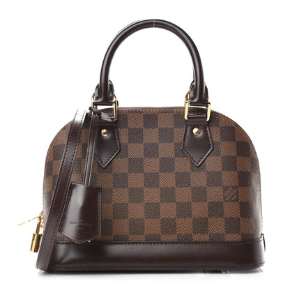 Louis Vuitton Damier Ebene Alma BB 1 of 9