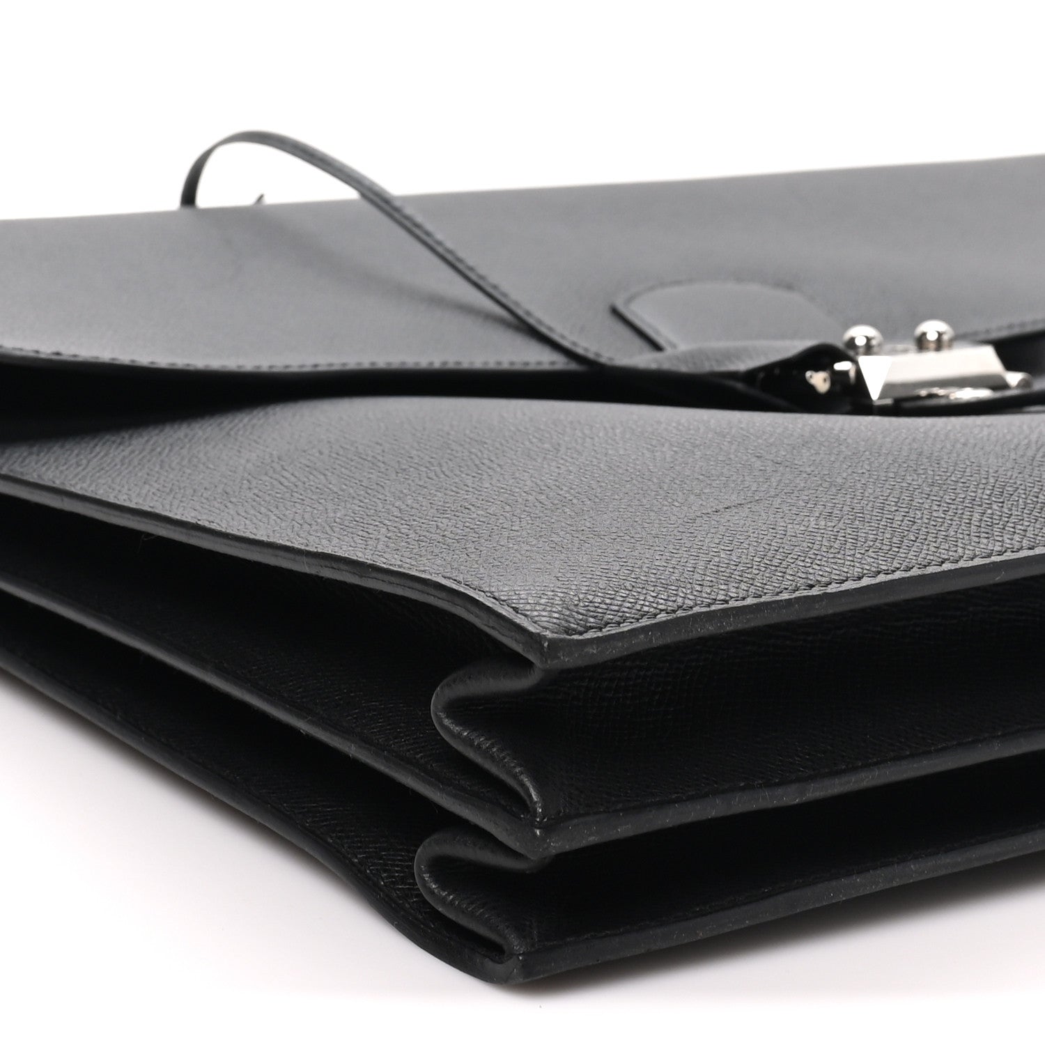Hermes Epsom Sac A Depeches Light 1-37 Briefcase Black 8 of 10