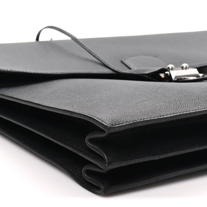 Hermes Epsom Sac A Depeches Light 1-37 Briefcase Black 8 of 10