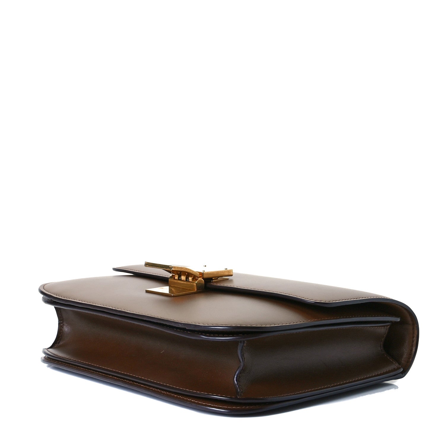 Celine Box Calfskin Medium Classic Box Flap Bag Camel 5 of 10