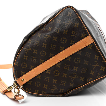 Louis Vuitton Monogram Keepall Bandouliere 55 14 of 25