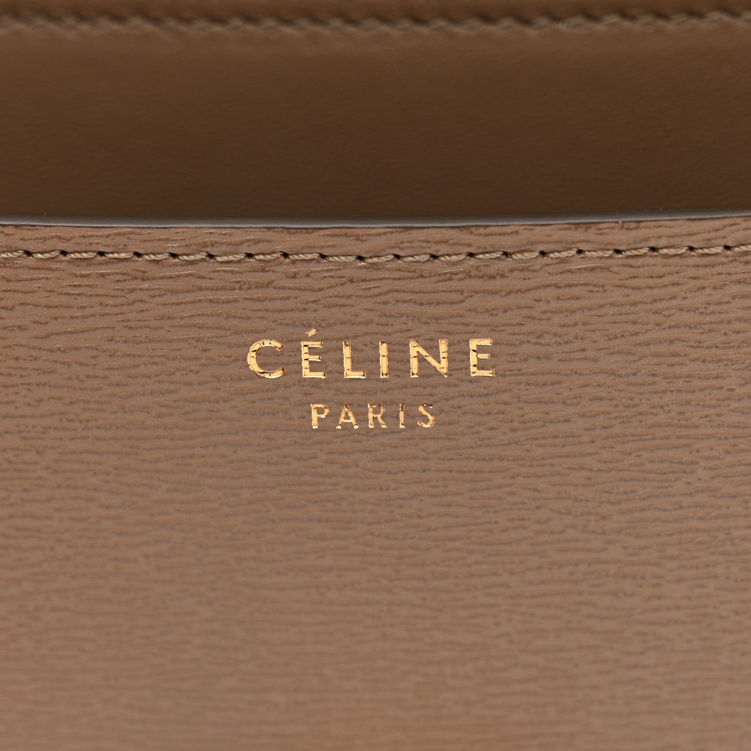 Celine Liege Calfskin Medium Classic Box Flap Bag Taupe 6 of 12