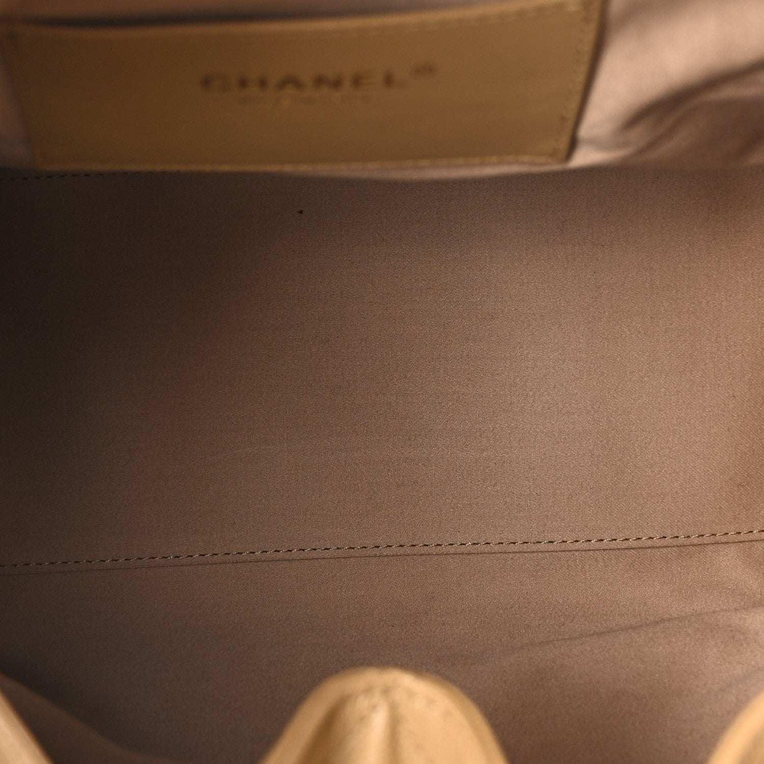Chanel Caviar Quilted Medium Chanel 25 Handbag Dark Beige 6 of 11