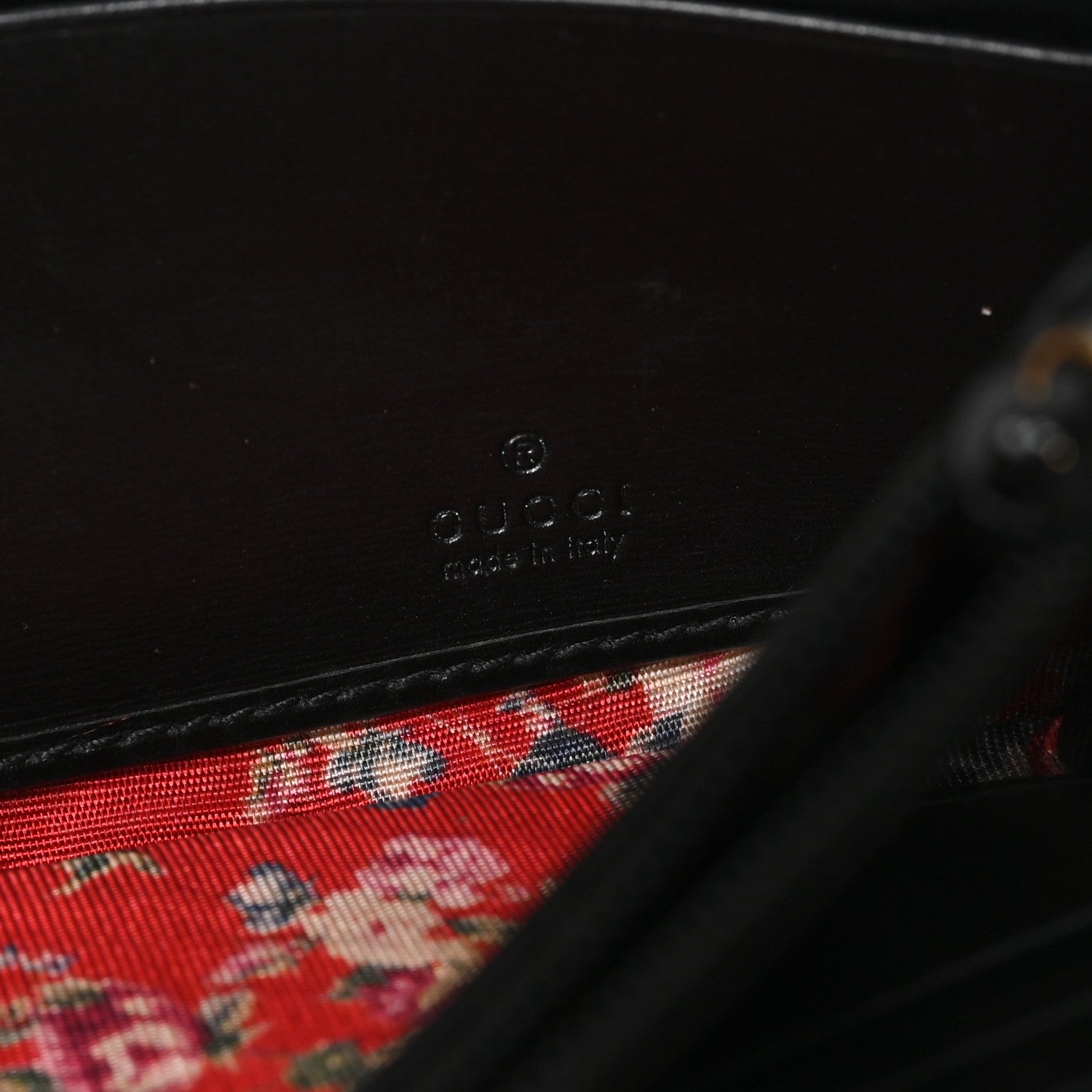 Gucci Calfskin Web Trapuntata GG Continental Wallet Black 6 of 7