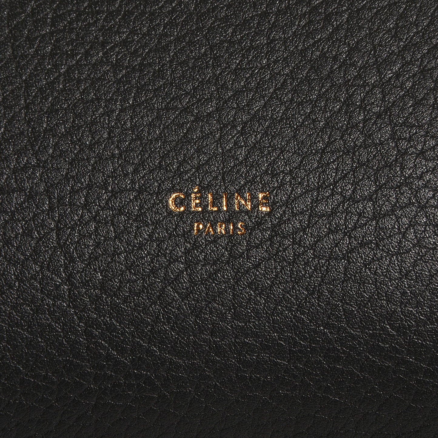 Grained Calfskin Tie Knot Small Tote Anthracite