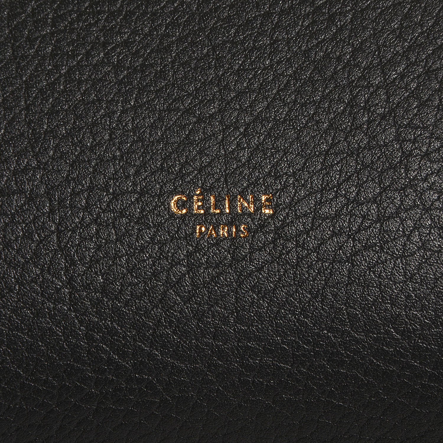 Celine Grained Calfskin Tie Knot Small Tote Anthracite 15 of 16