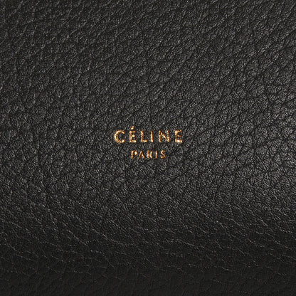 Celine Grained Calfskin Tie Knot Small Tote Anthracite 15 of 16