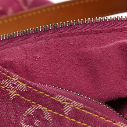 Louis Vuitton Denim Baggy PM Fuchsia 21 of 25