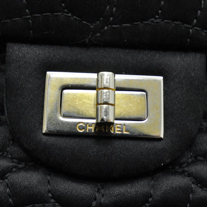 Chanel Satin Croc 2.55 Reissue Flap Black 9 of 11