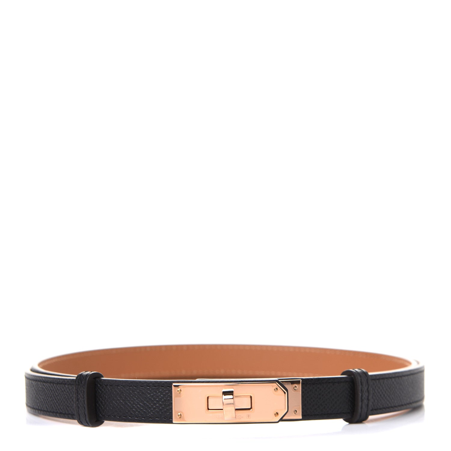 Hermes Epsom Kelly Belt Black 1 of 5