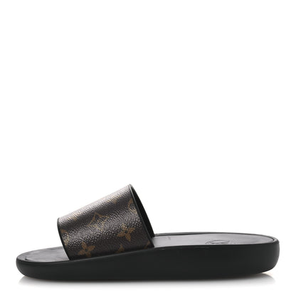 Louis Vuitton Monogram Sunbath Slide Sandals 38 1 of 11