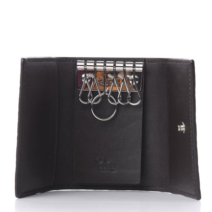 Gucci Microguccissima 6 Key Holder Case Testa di Moro 5 of 8