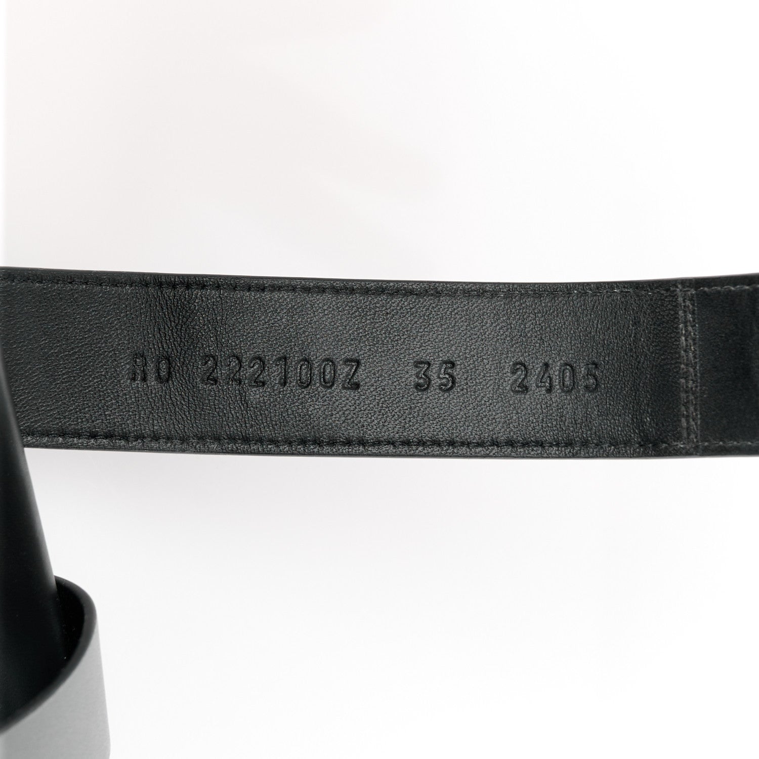 Hermes Calfskin Womens Chypre Sandals 35 Black 9 of 9