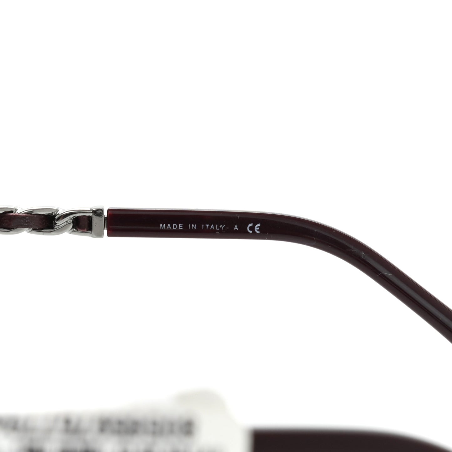 Metal Square Frame Chain Sunglasses 4274-Q