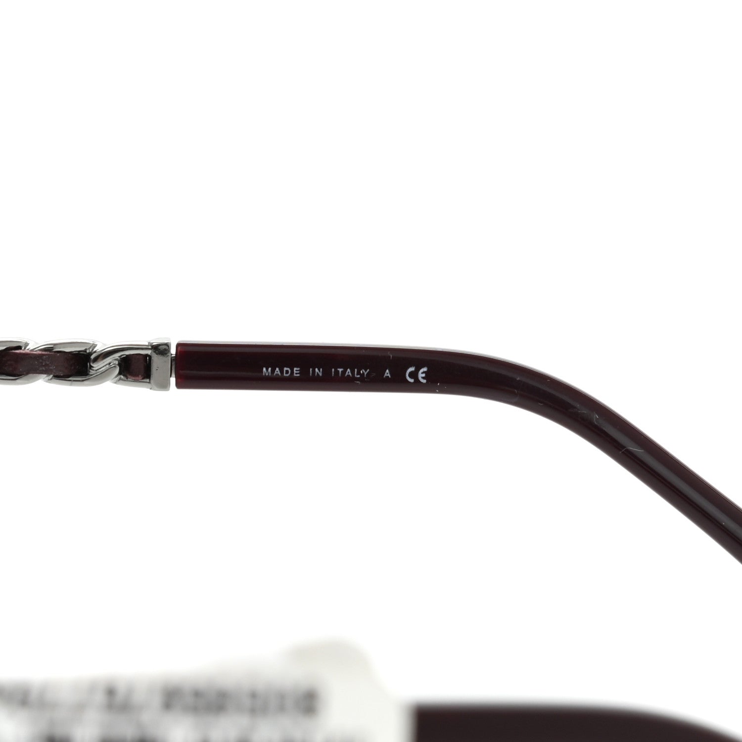 Chanel Metal Square Frame Chain Sunglasses 4274-Q 7 of 8