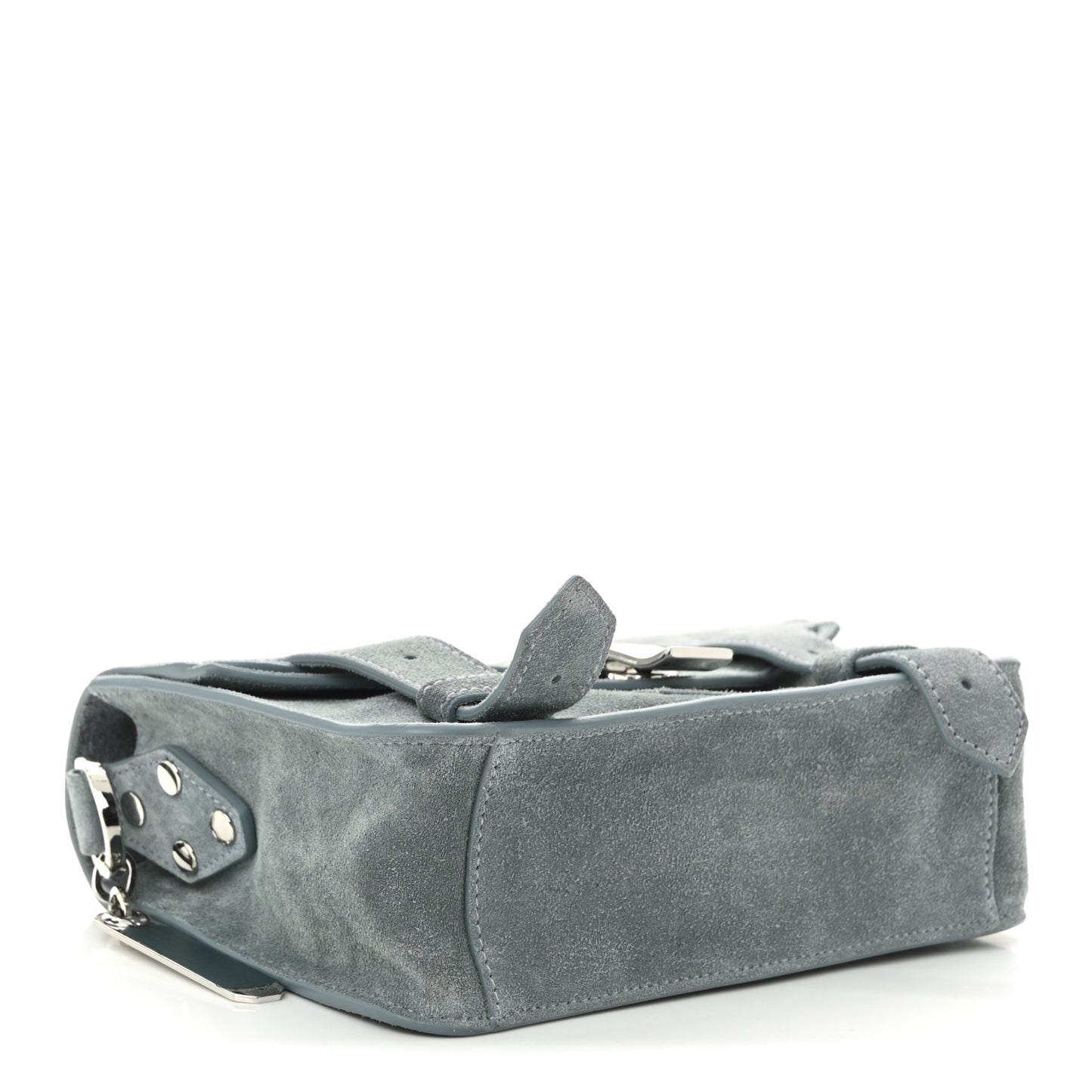 Suede PS1 Mini Pouch Messenger Bag Faded Blue