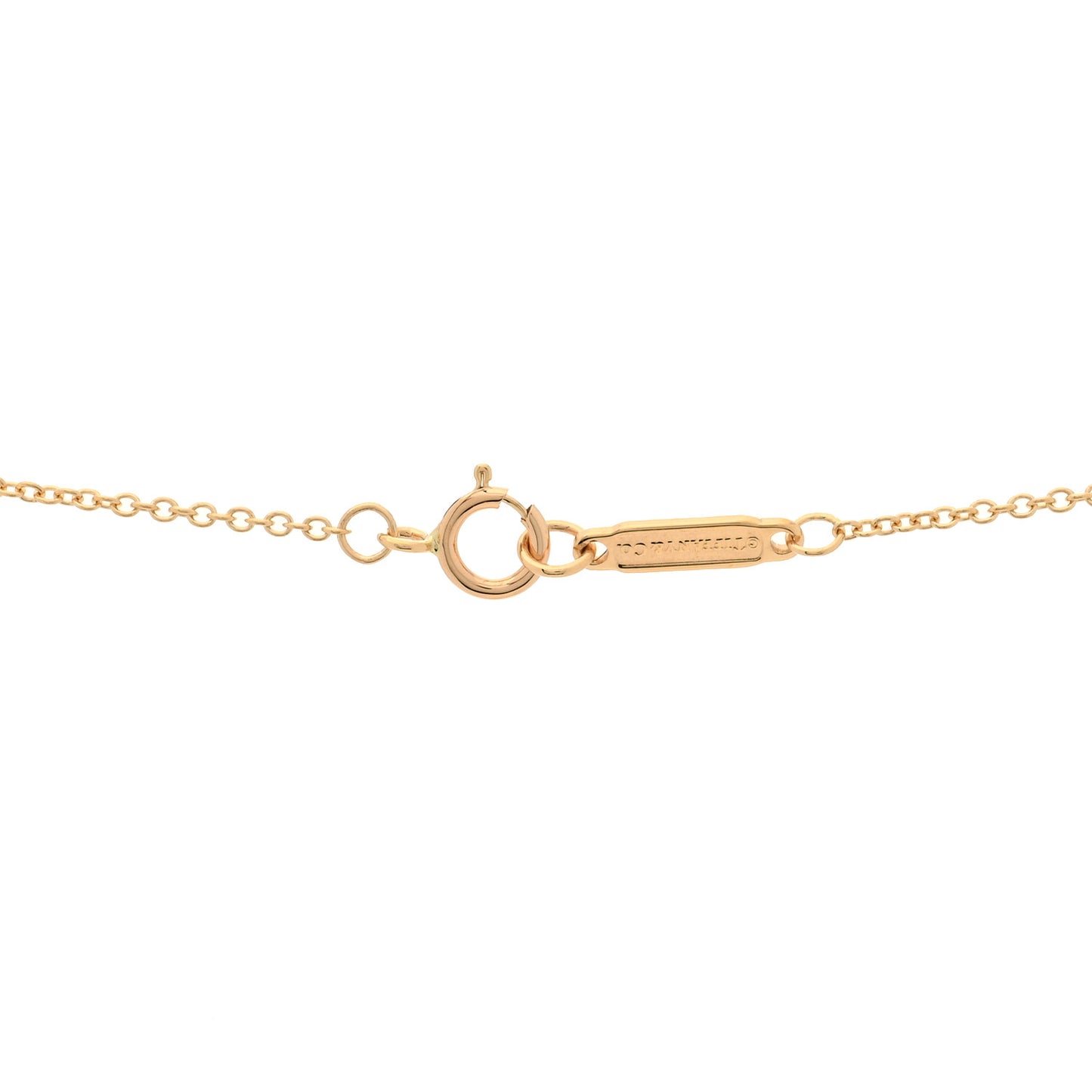 18K Rose Gold Diamond Paper Flowers Pendant Necklace