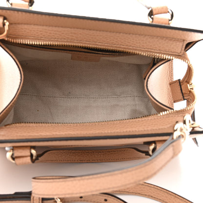 Gucci Dollar Calfskin Medium Soho Top Handle Satchel Camelia 5 of 10