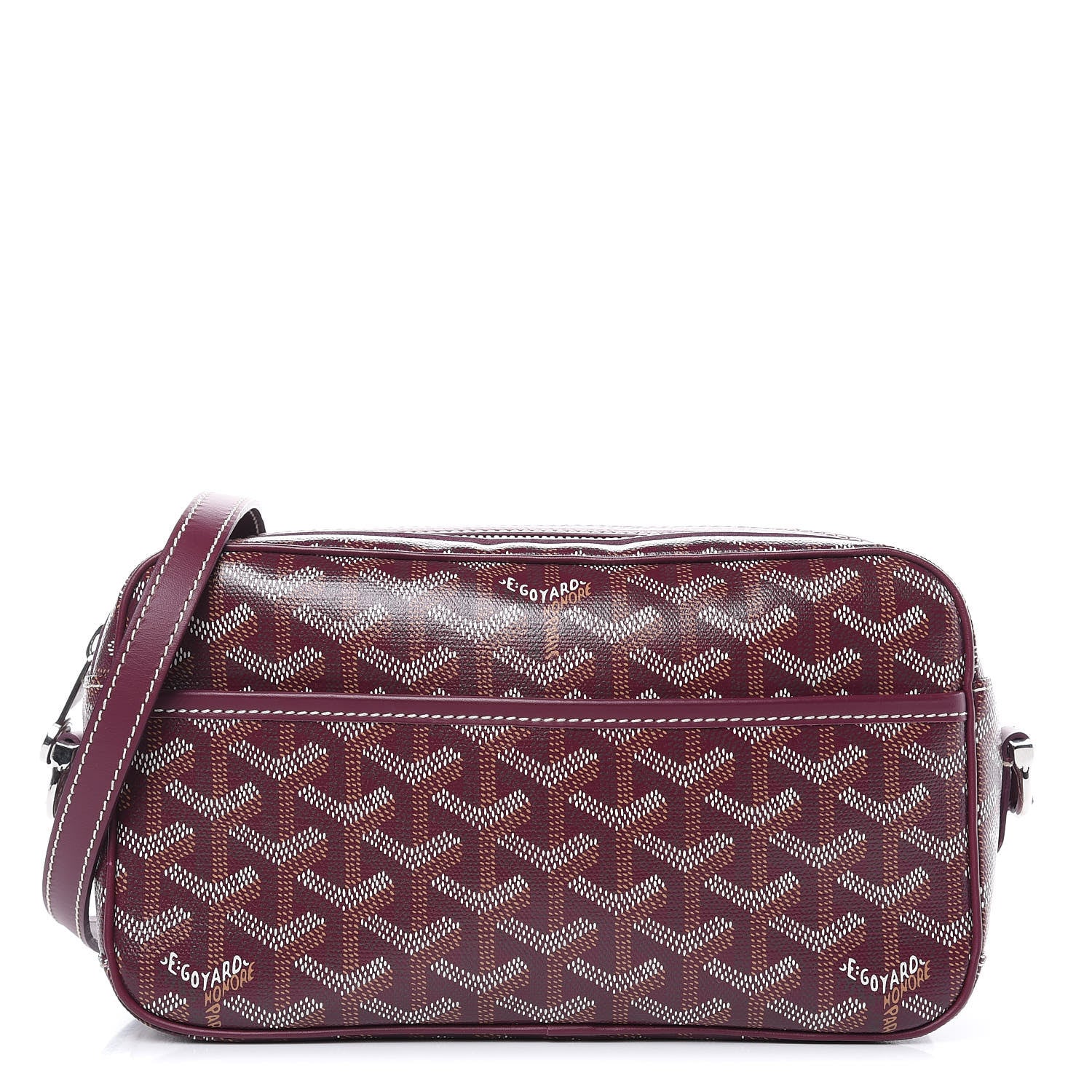 Goyard Goyardine Sac Cap Vert Burgundy 1 of 8