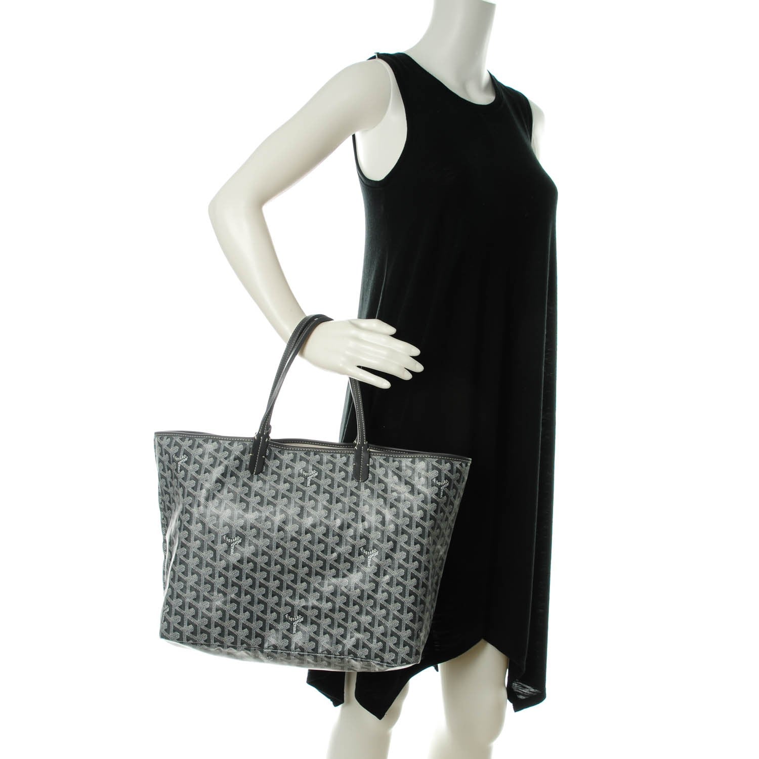 Goyard Goyardine Saint Louis PM Grey 2 of 7