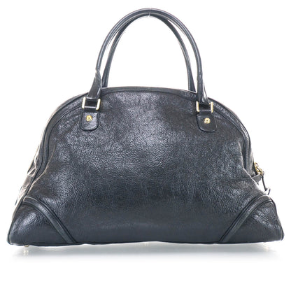 Gucci Leather Blondie Bowler Black 3 of 9