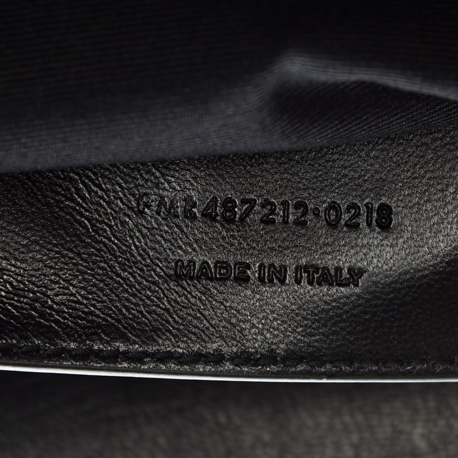 Saint Laurent Sheepskin Matelasse Chevron Monogram Large College Satchel Black 10 of 10