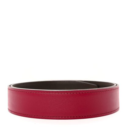 Hermes Swift Box 24mm Belt Strap 85 34 Ebene Rose Pourpre 2 of 8
