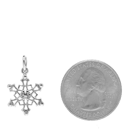 Tiffany Sterling Silver Snowflake Charm 2 of 5