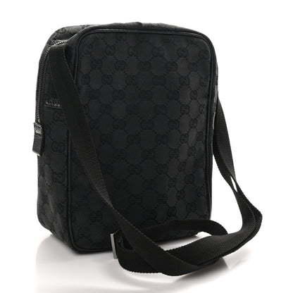 Gucci GG Monogram Flight Small Crossbody Bag Black 3 of 10