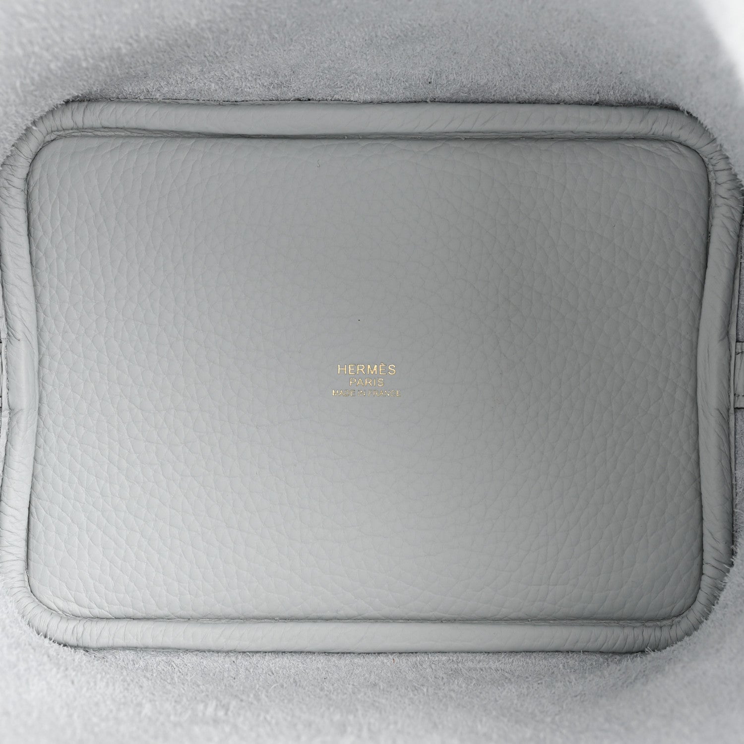 Hermes Taurillon Clemence Picotin Lock 18 PM Bleu Pale 5 of 9