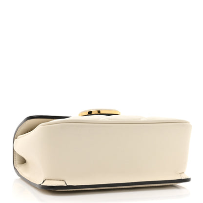 Gucci Calfskin Quilted Small Deco Shoulder Bag Mystic White 4 of 14