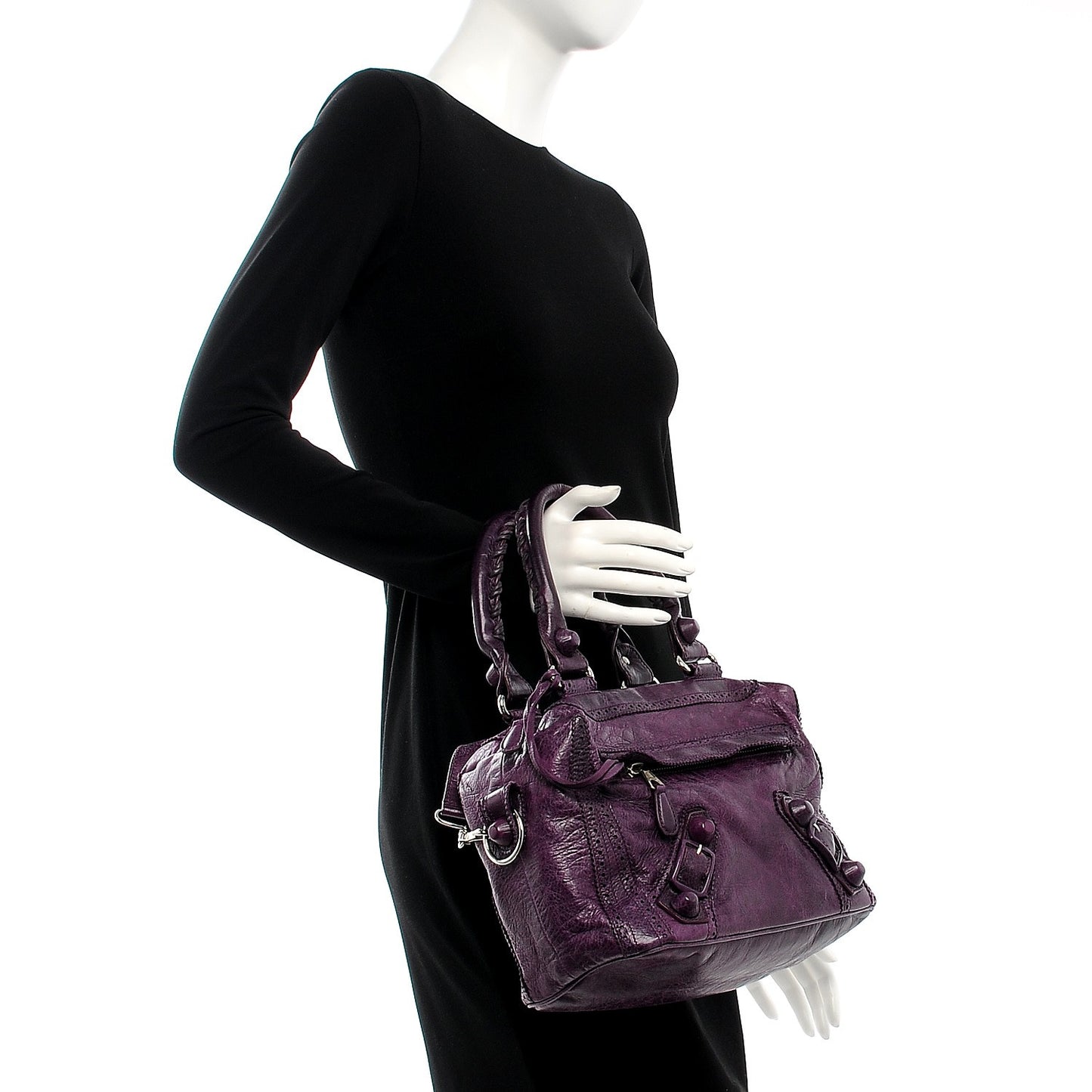 Agneau Giant Brogues Hardware Metro Raisin