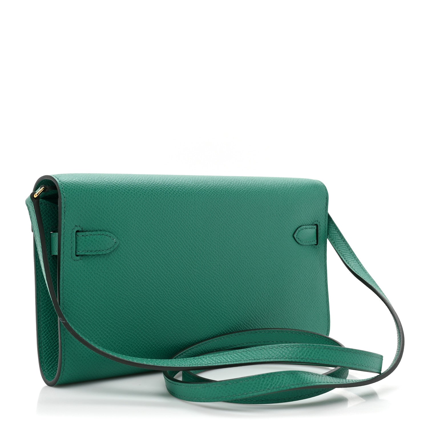 Hermes Epsom Kelly Wallet To Go Vert Jade 3 of 11