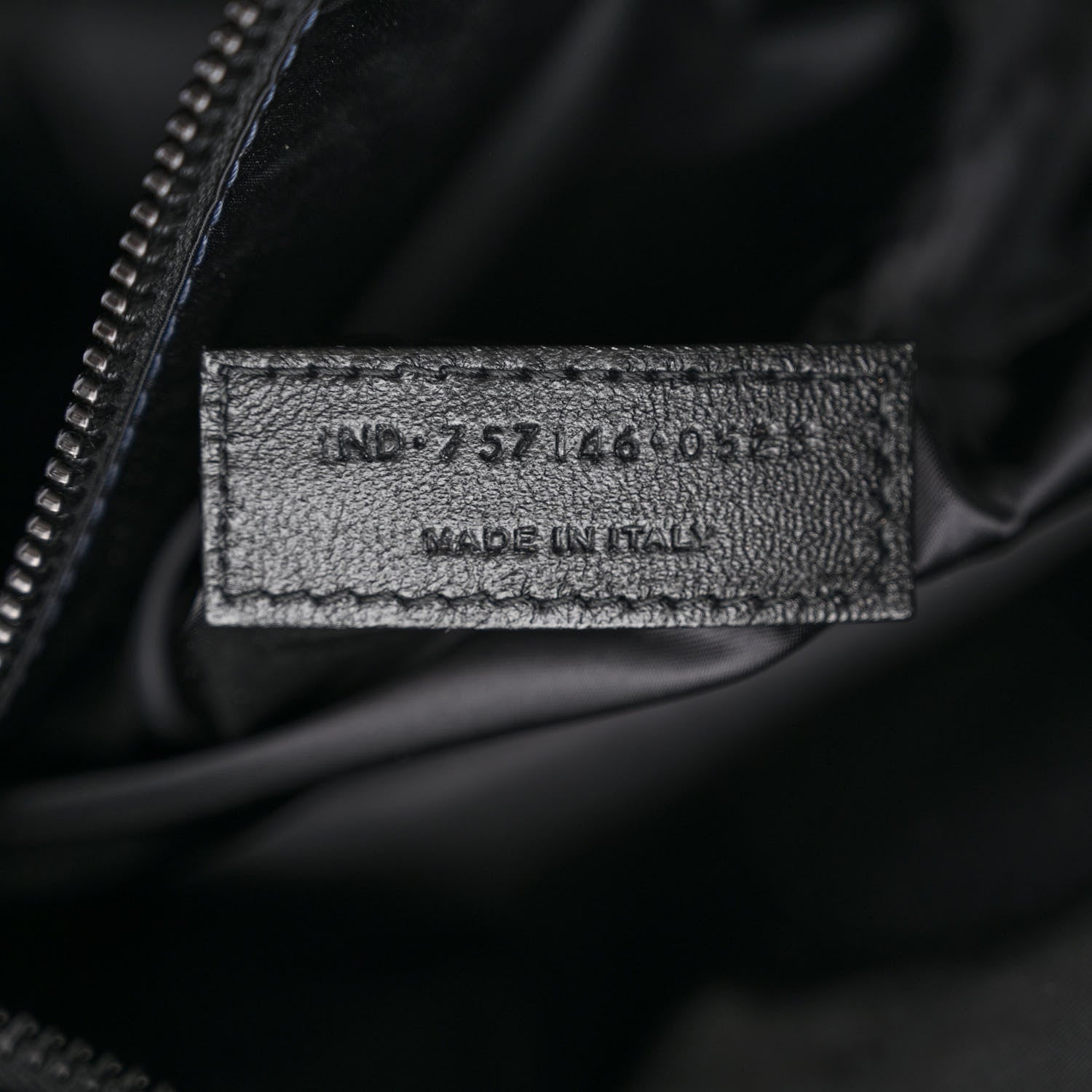 Saint Laurent Nylon Niki Messenger Dark Blueberry Black 7 of 10
