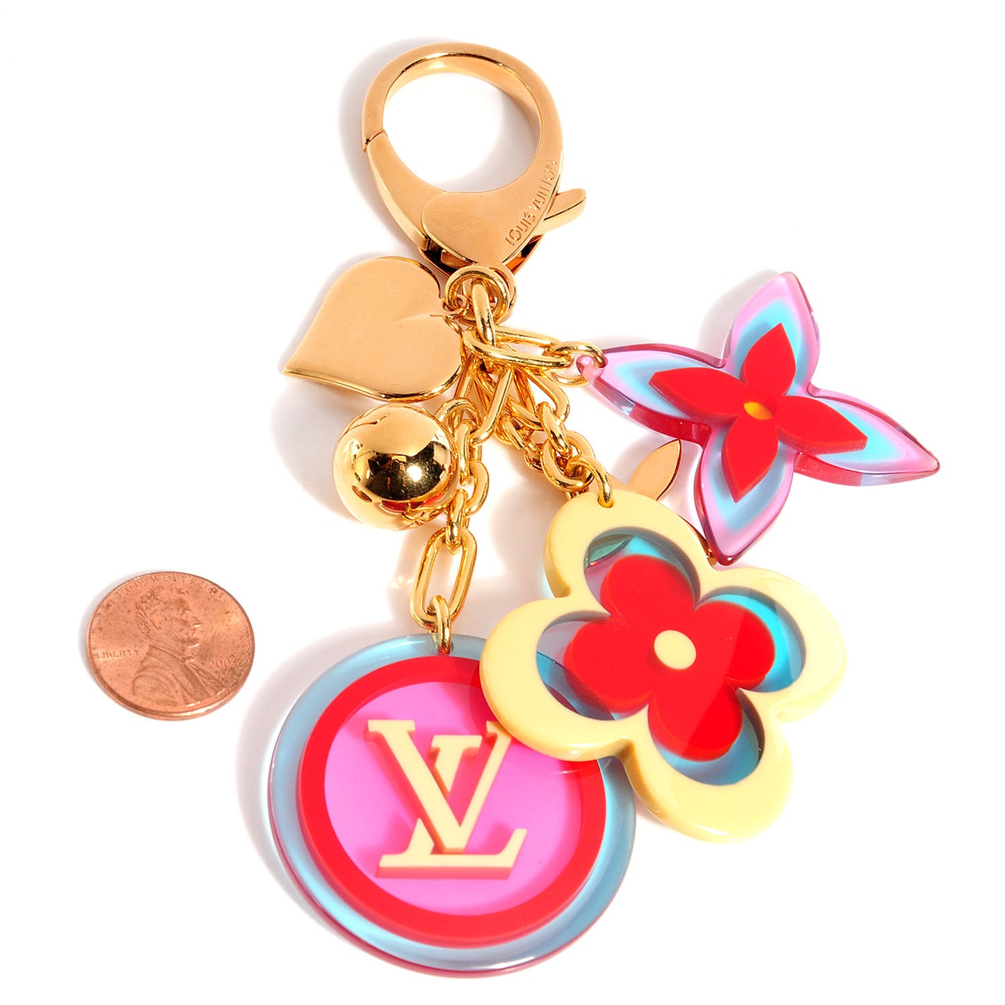 Resin Candy Bag Charm Multicolor