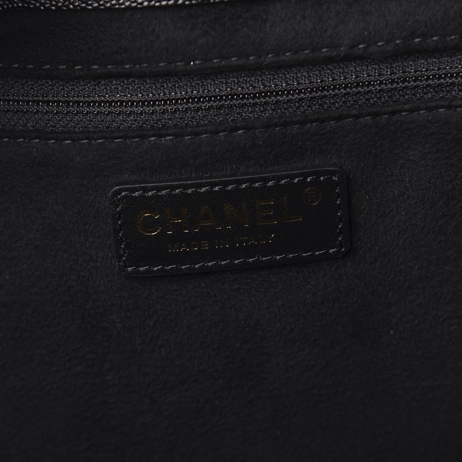 Chanel Caviar Medium Studded Deauville Tote Black 6 of 11