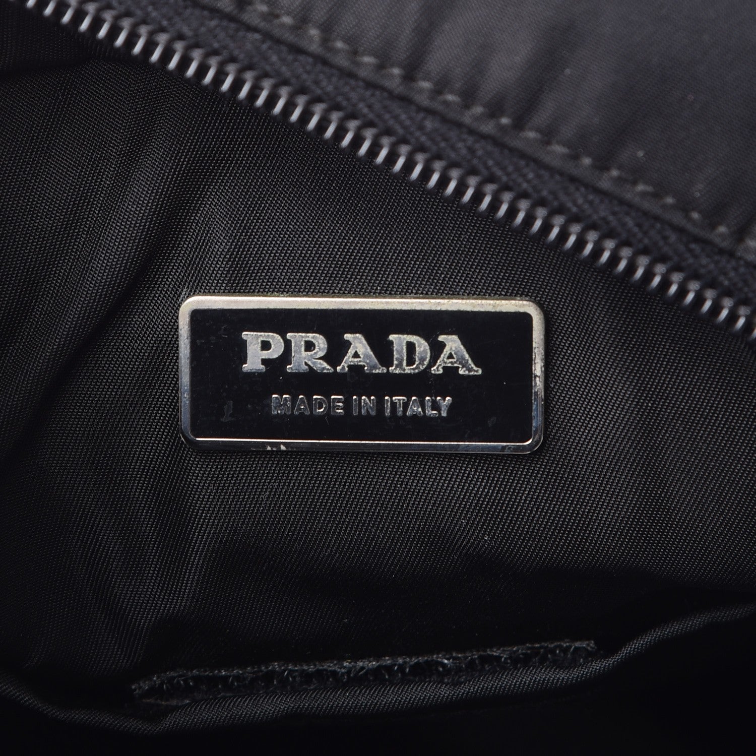Prada Tessuto Nylon Vela Diaper Bag Black 8 of 9