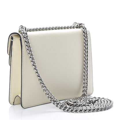 Gucci Textured Calfskin Crystal Mini Dionysus Shoulder Bag Mystic White 3 of 10